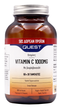 Quest Vitamin C 1000mg 60tabs Timed Release + 30tabs
