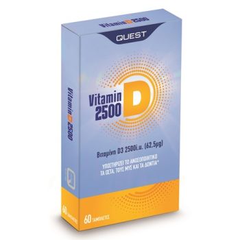 Quest vitamin D3 2500IU 60Tabs