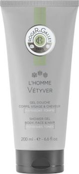 Roger & Gallet L'Homme Vetyver Body, Face & Hair Shower Gel 200ml