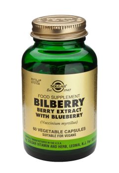 Solgar Bilberry Berry Extract veg.caps 60s