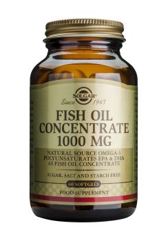 Solgar Fish Oil Concentrate 1000mg 60softgels