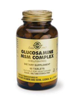 Solgar Glucosamine Msm Complex (shellfish-free) Tabs 60s