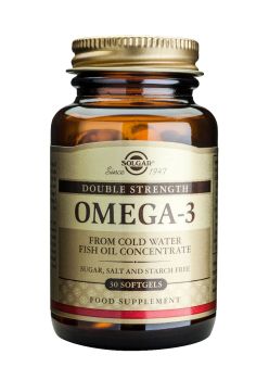 Solgar  Omega-3 Double Strength softgels 30s