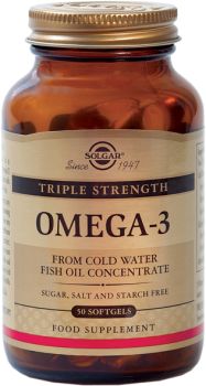Solgar Omega-3 Triple Strength 50sgels