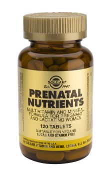 Solgar  Prenatal Nutrients tabs 120s