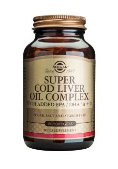 Solgar Super Cod Liver Oil Complex Softgels 60s
