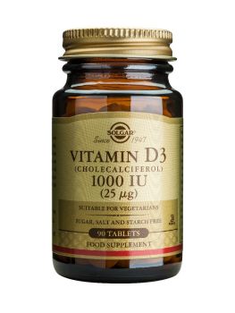 Solgar Vitamin D3 1000Iu 90Tabs