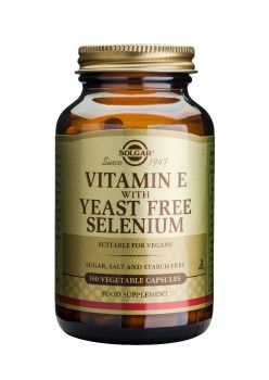 Solgar Vitamin E+Selenium veg.caps 100s