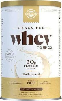 Solgar Whey to Go Protein Powder 377gr Unflavored