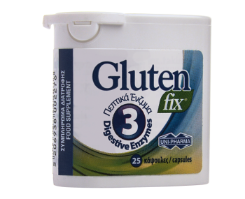 Uni-pharma Gluten Fix 25 κάψουλες