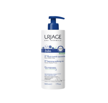 Uriage Bebe Xemose 1st Cleansing Soothing Oil για Ατοπικό Δέρμα 500ml με Αντλία