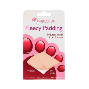 Vican Carnation Fleecy Web Padding Αυτοκόλλητα Προστατευτικά Δακτύλων για το Πόδι 1τμχ