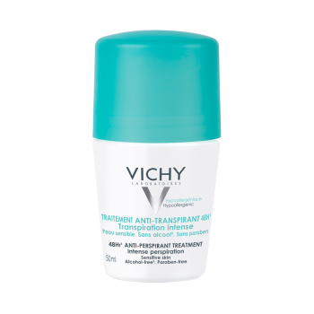 Vichy Deodorant 48h Intensive Anti-perspirant Roll-On Αποσμητικό Κατά των Σημαδιών 50ml