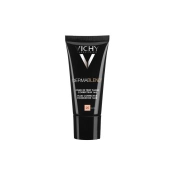 Vichy Dermablend Corrective Foundation Fluid SPF25 No25 Nude Διορθωτικό make-up με λεπτόρρευστη υφή 30ml
