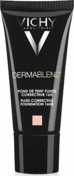 Vichy Dermablend Corrective Foundation Fluid SPF25 No30 Beige Διορθωτικό make-up με λεπτόρρευστη υφή 30ml