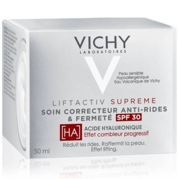 Vichy Liftactiv Supreme Anti-Rides HA Spf30 Κρέμα Ημέρας Αντιρυτιδική & Συσφικτική Φροντίδα με Υαλουρονικό Οξύ 50ml