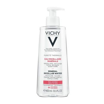 Vichy Purete Thermale Mineral Micellar Water Sensitive Skin Για Πρόσωπο & Μάτια 400ml