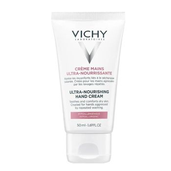 Vichy Ultra Nourishing Hand Cream, Ενυδατική Κρέμα Χεριών - 50ml