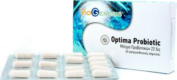 VioGenesis Optima Probiotic 22 billion 30 enteric coated caps