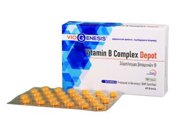 VioGenesis Vitamin B Complex Depot 60 tabs