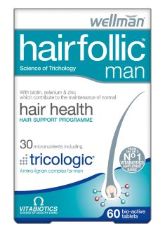 Vitabiotics Hairfolic Men 60tabs