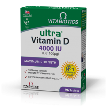 Vitabiotics Ultra D-3 4000iu 96tabs