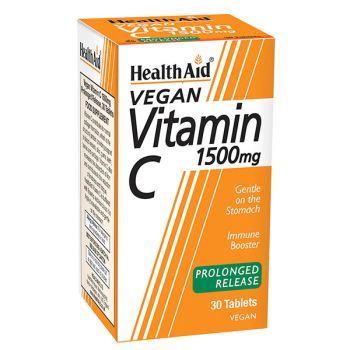 Health Aid Vitamin C 1500mg Prolonged Release tablets 30's